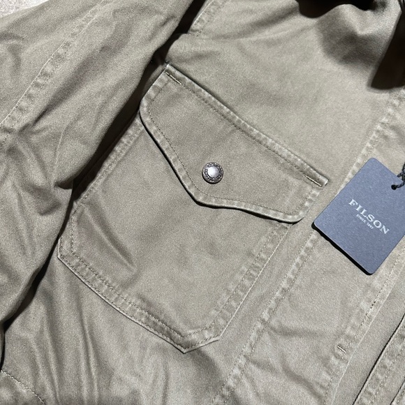 NWT Filson Granit Island Hooded Utility Jacket Green Womens $295 - Picture 4 of 5